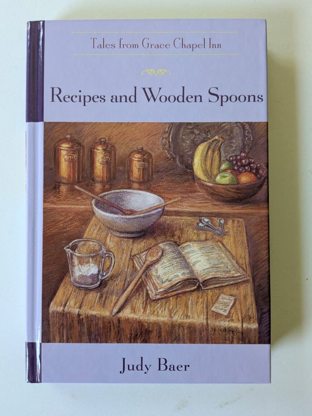 5/$15 Book Recipes & Wooden Spoons Tales from Grace Chapel Inn 3 Guideposts